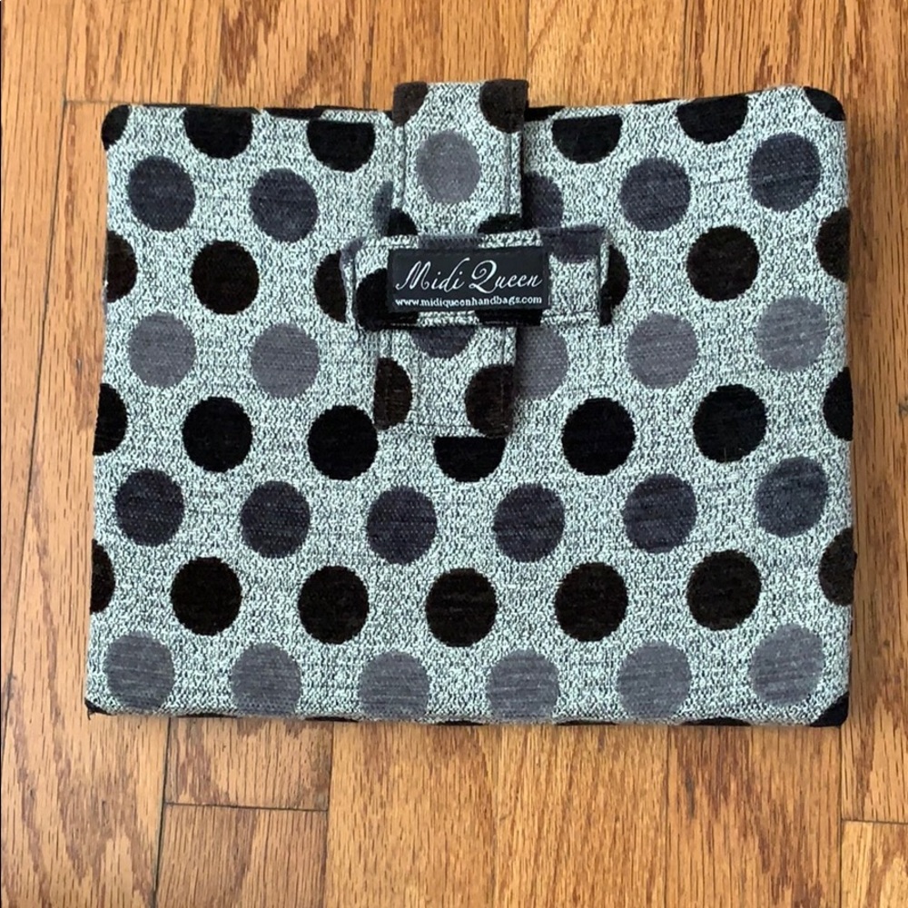 Fabric iPad Case transition to stand